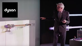 James Dyson unveils the Dyson Cyclone V10™ cordless vacuum in New York [upl. by Ahtela]