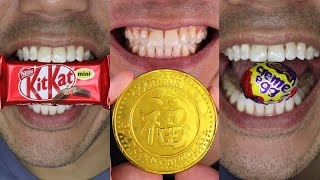 The Most Satisfying Chocolate and Candy ASMR 🙄 long satisfying compilation [upl. by Gaylord]