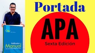 Cómo hacer una PORTADA en Normas APA 2019 [upl. by Hgielsa]