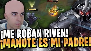 ¡SACO EL PODER DE MANUTE PARA JUSTICIAR A RIVEN • MORDEKAISER VS RIVEN [upl. by Merline]