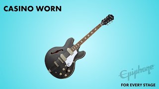 Epiphone Casino Worn Demo [upl. by Kos102]