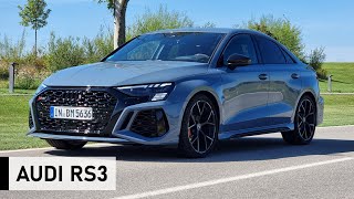 2022 Audi RS3 Limo 400PS Nun der Beste  Review Fahrbericht Test [upl. by Yanaton242]