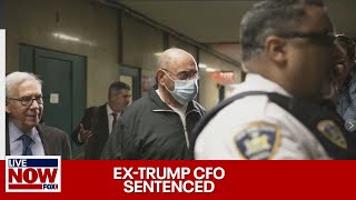 Former Trump CFO Allen Weisselberg sentenced over false tax statements  LiveNOW from FOX [upl. by Ainirtak304]