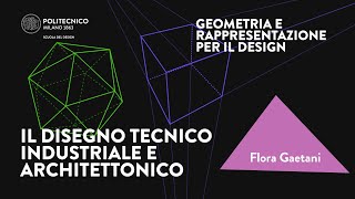 Il disegno tecnico industriale e architettonico Flora Gaetani [upl. by Paulsen]