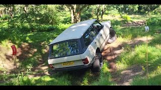 OFF ROAD TRIAL  BLRC DERSINGHAM  RANGE ROVER CLASSIC 39 V8 [upl. by Maharva]