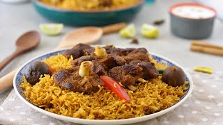 Mutton Machboos  Majboos recipe Machboos Al Laham [upl. by Dnarud]