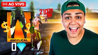 💚 FREITAS AO VIVO 💚 ANGELICAL VERDE DE GRAÇA 💚 FREE FIRE MOBILE 💚 [upl. by Yemane713]