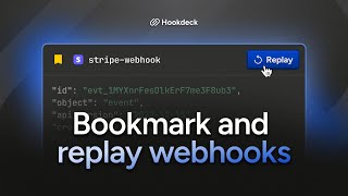 How to Bookmark and Replay Webhooks [upl. by Nicks]