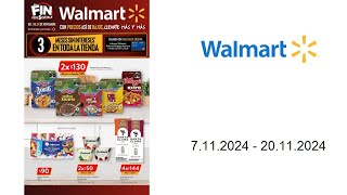 Ofertas Walmart MX del 7 al 20 de noviembre del 2024 [upl. by Reahard51]