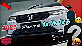 Finally 2025 Honda Amaze Ready for Launch  😯 [upl. by Eytak623]