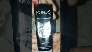 PONDS BRIGHT MIRACLE DETOX FACE WASH REVIEW skincare pondsfacewash trending viral [upl. by Adelric347]