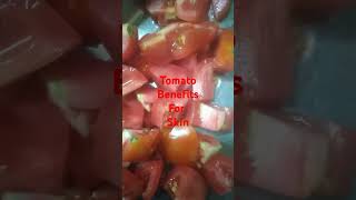 Tomato benefits for skinshortsvideo [upl. by Del599]