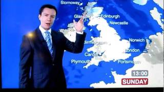 Unlucky BBC weather presenter swears CNT accidently Live Weather man Fail [upl. by Damian201]