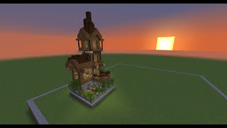 Minecraft 10x10 House Tutorial House 2 [upl. by Nothgiel305]