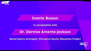 EdTechX Stories Dr Darnisa AmanteJackson  Racial Equity Strategist DEEP [upl. by Etteroma]