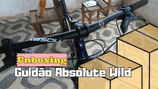 Amassei o guidão BRAVE e comprei um Absolute Wild de 760mm  Unboxing Jean Masini [upl. by Erdei]