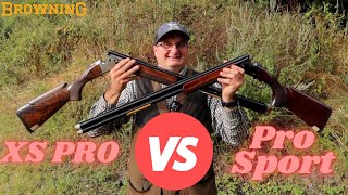 Browning XS Pro vs Browning Pro Sport [upl. by Annaes]