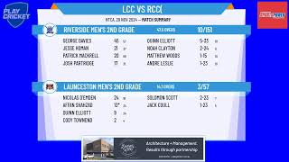 Launceston Mens 2nd Grade v Riverside Mens 2nd Grade [upl. by Margetts]