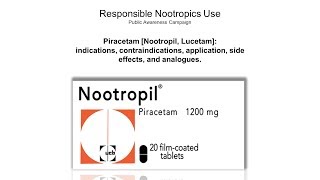 Doctors review of PiracetamNootropil [upl. by Palmer652]