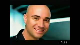 Schick Xtreme 3 Commercial 2001 Andre Agassi [upl. by Amiaj85]