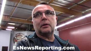 Lomachenkos manager Egis Klimas is interested in Mikey Garcia fight EsNews Boxing [upl. by Arihaz]