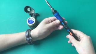 YIHUA 928D Exclusive Portable amp Programmable Soldering Iron with LED Display [upl. by Akinahs]