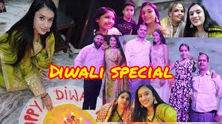 diwali celebration  vlog vishakhasingh83 diwalispecial [upl. by Lucita]