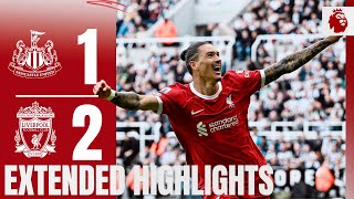 EXTENDED HIGHLIGHTS Newcastle Utd 12 Liverpool  TWO DARWIN NUNEZ GOALS in dramatic comeback [upl. by Aihsile525]