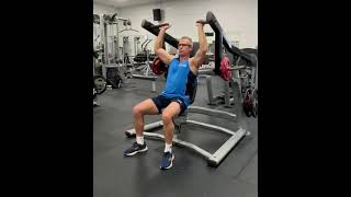 Shoulder Press  plate loaded [upl. by Konrad]