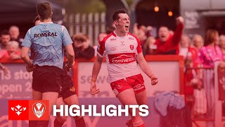 HIGHLIGHTS Hull KR vs St Helens  The Robins march on in Round 10 [upl. by Pappas758]