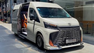 First look New 2024 Toyota Hiace VIP interior Exterior Details [upl. by Lodnar]