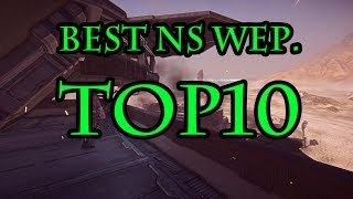 Planetside 2 Top10 Best NS Weapons [upl. by Haag409]