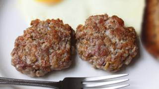 Breakfast Sausage Patties  Homemade Pork Breakfast Sausage Recipe [upl. by Sonahpets]