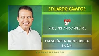 Jingles dos candidatos à Presidência 2014  parte 1 [upl. by Meter]