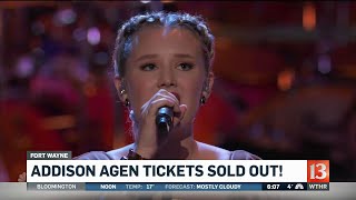 Addison Agen adds second Welcome Home concert [upl. by Silera47]