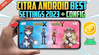 NEW Citra 3DS Emulator Android BEST Settings MMJ  Official With Configuration [upl. by Aseneg745]