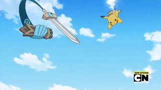 Pokemon Battle  Honedge vs Pikachu [upl. by Jaine515]