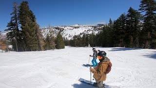 Making the Best of the Last of the Snow at Kirkwood  April 20 2024 [upl. by Ahsahtan141]