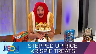 New amp different rice krispie treats recipes with Stephanie Hansen [upl. by Htrap560]