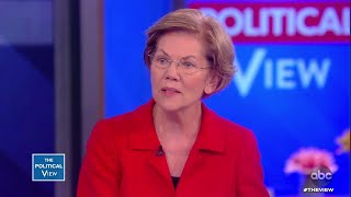 Elizabeth Warren Discusses Qassem Soleimani Strike  The View [upl. by Tenaj871]