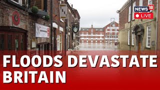 UK Floods LIVE News  Several Villages Across United Kingdom Are Currently Flooded  N18L [upl. by Merritt]