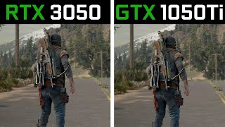 RTX 3050 vs GTX 1050 Ti  Test in 8 Games [upl. by Brynna420]