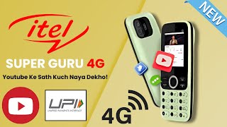 Itel Super Guru 4G Feature Phone Review 😍😍  New 4G Keypad Mobile 2024  Review Firm [upl. by Olva766]