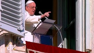 PAPA FRANCESCO ANGELUS DEL 1 GENNAIO 2015 [upl. by Naillimxam734]