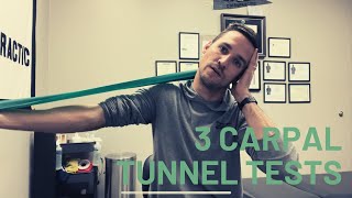 Carpal Tunnel Syndrome 3 AtHome Tests [upl. by Vyner]