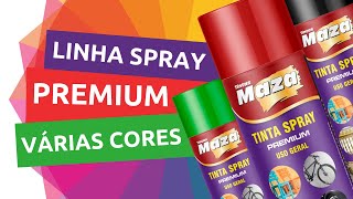 TINTA SPRAY PREMIUM  Tintas Maza [upl. by Socram259]