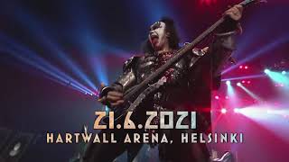 Kiss saapuu Helsinkiin kesäkuussa 2021 [upl. by Bruell]