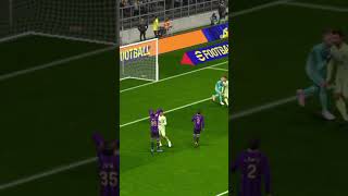 Goal by Ferran Torres efootball soccer barcelona soccershorts trendingshorts viralshorts [upl. by Anaz]