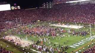 Alabama vs Auburn Iron Bowl 2013 Raw Footage Final play [upl. by Dercy]