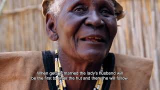 Mafwe traditional wedding bride handover A quest for Mafwe roots part 6 of 14 Namibian culture [upl. by Leak]